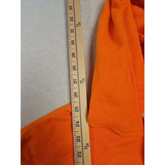 Fruit Of The Loom Hoodie Denver Broncos Manning 18 Oarnge NFL Football SZ L - Picture 3 of 6